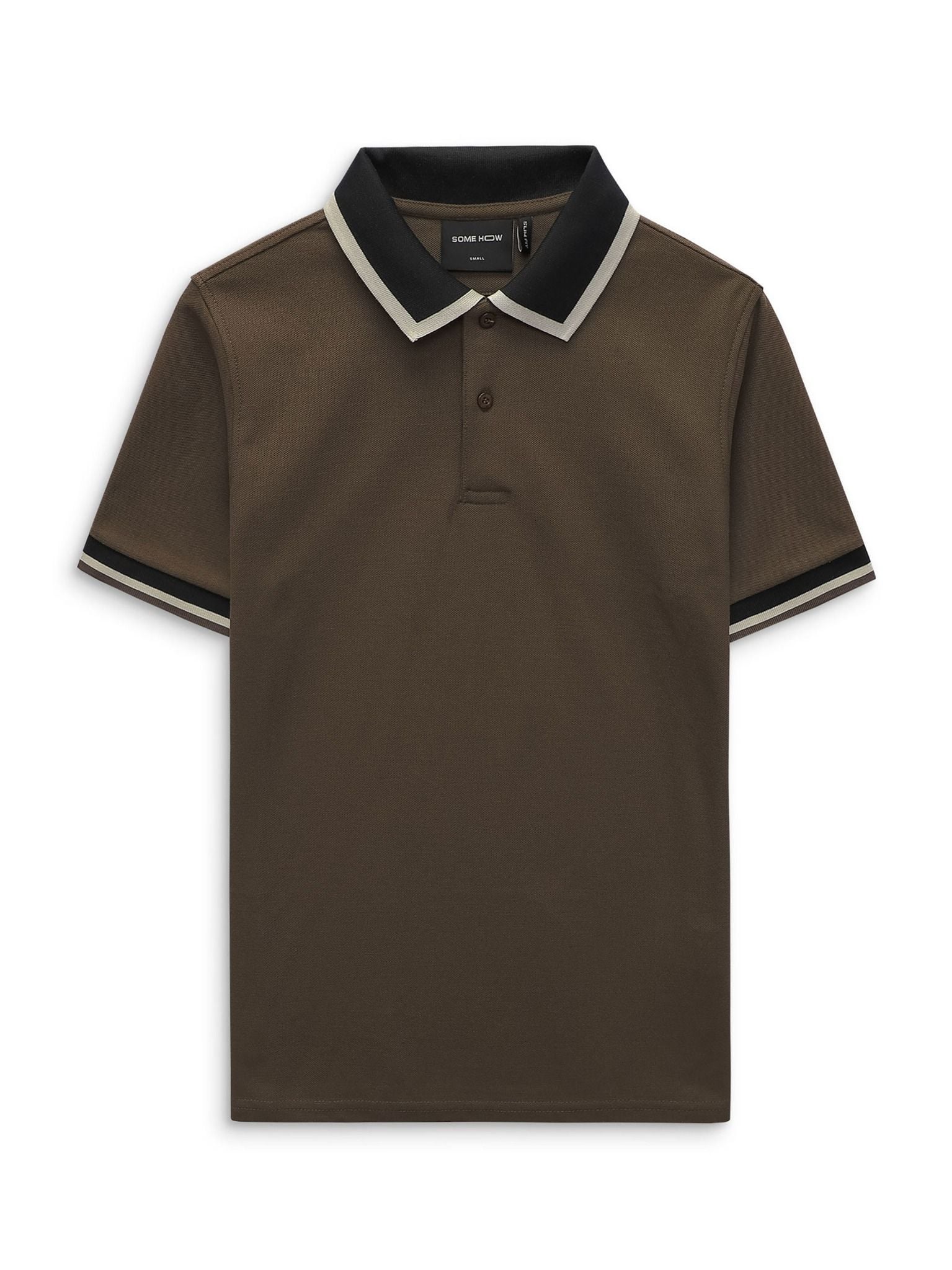 Áo Polo Color Collar Cuffs