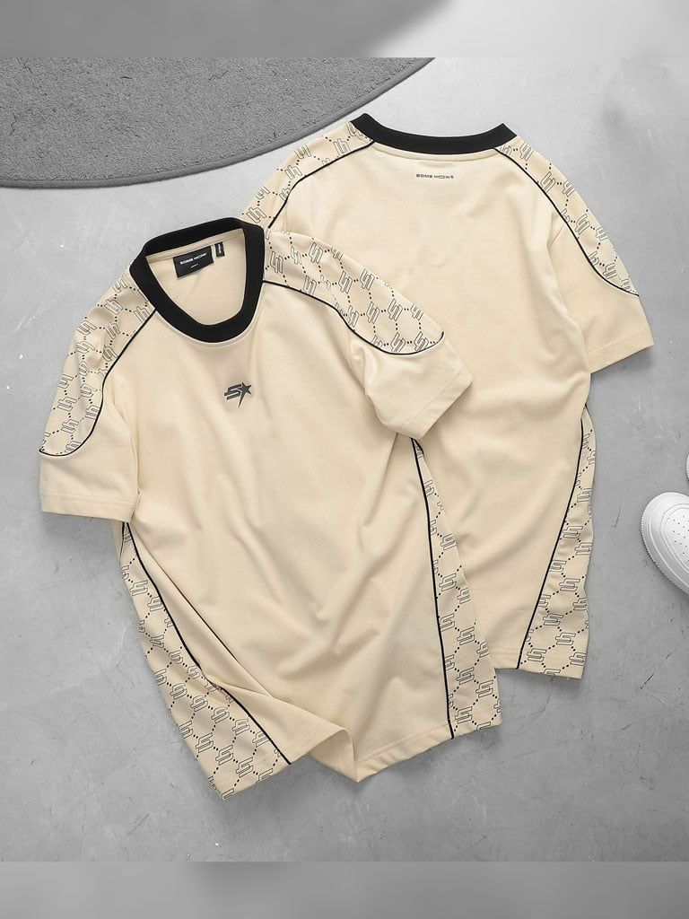 Áo Thun Pattern Shoulder Side