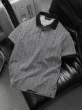 Áo Polo T Pattern Black Collar