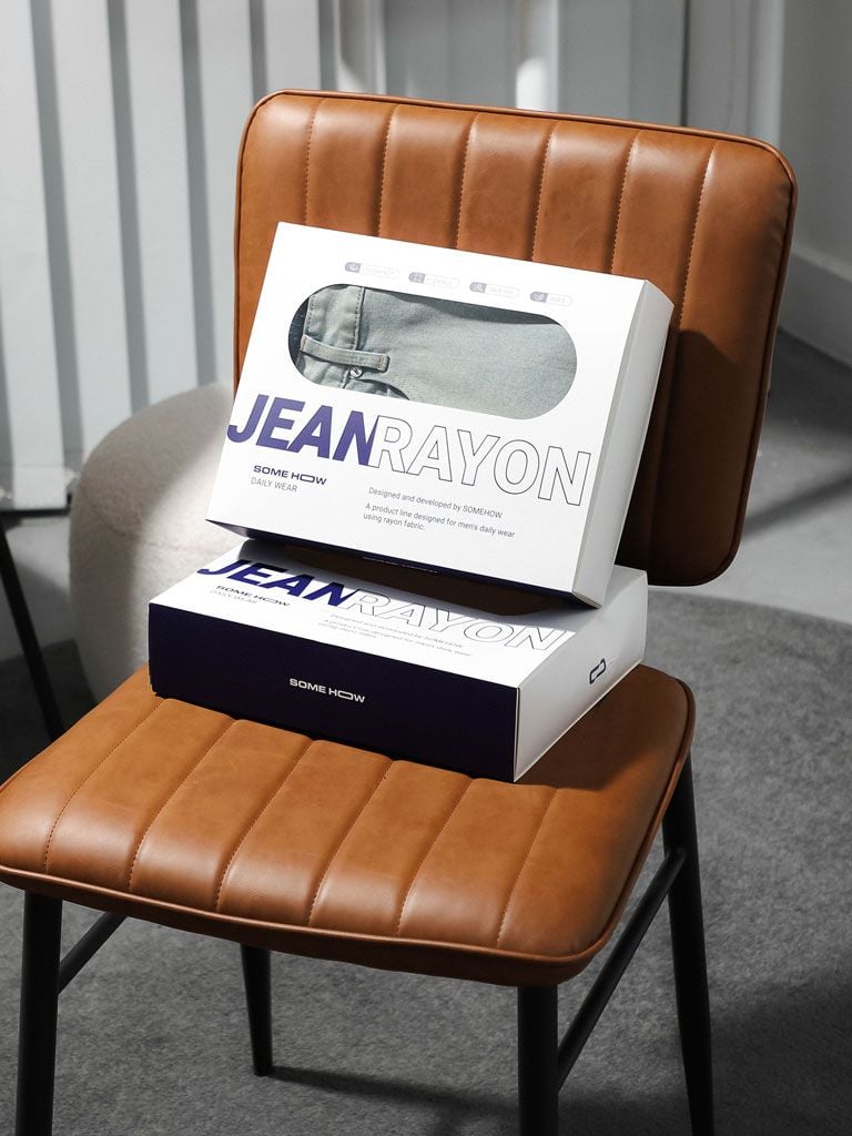 Quần Jean Rayon Slim Mon Light Blue