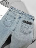 Quần Jean Straight Light Sil Elastring