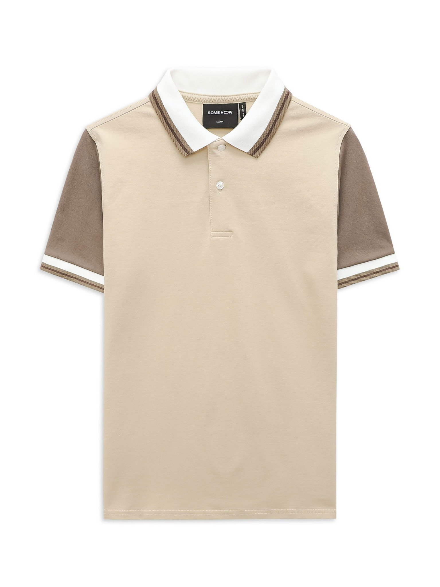 Áo Polo Nerdy Brown Sleeves