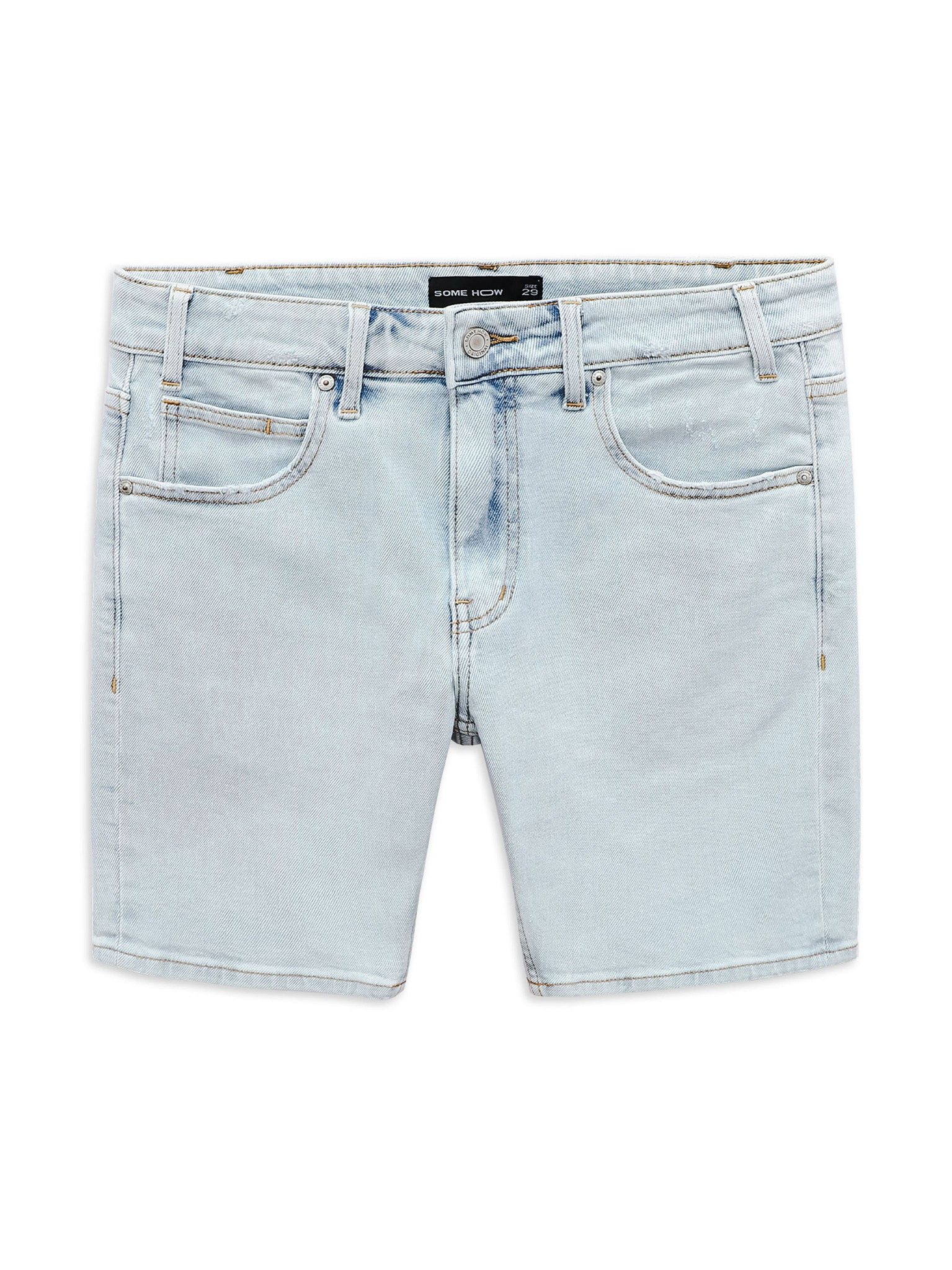 Quần Short Slim Double Loops Blue