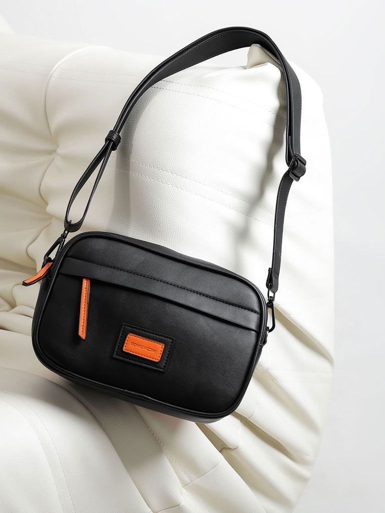 Túi Đeo Scott Form Black Grey