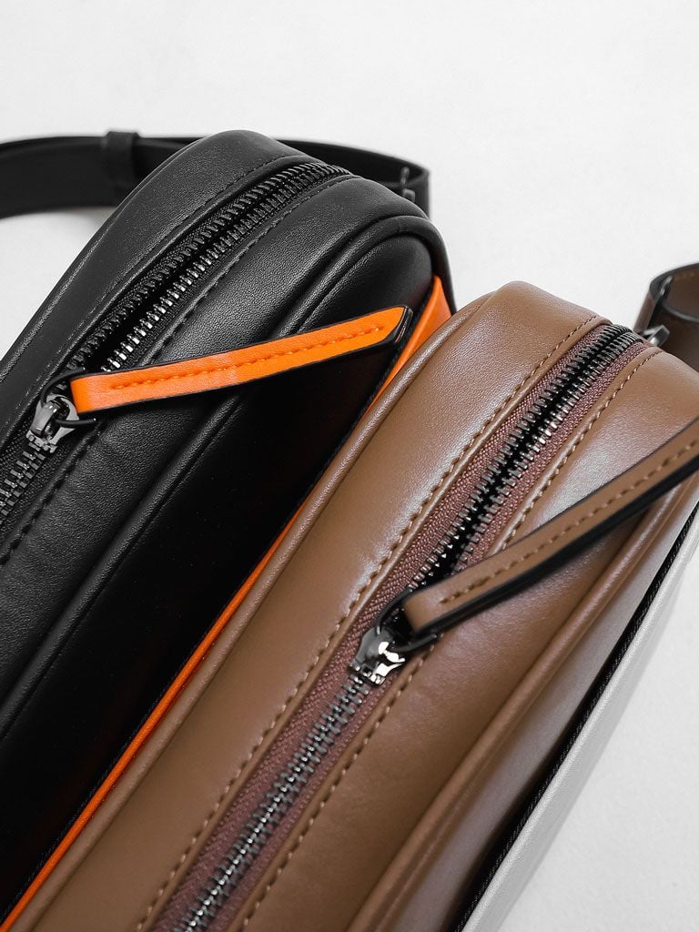 Túi Đeo Scott Form Black Grey