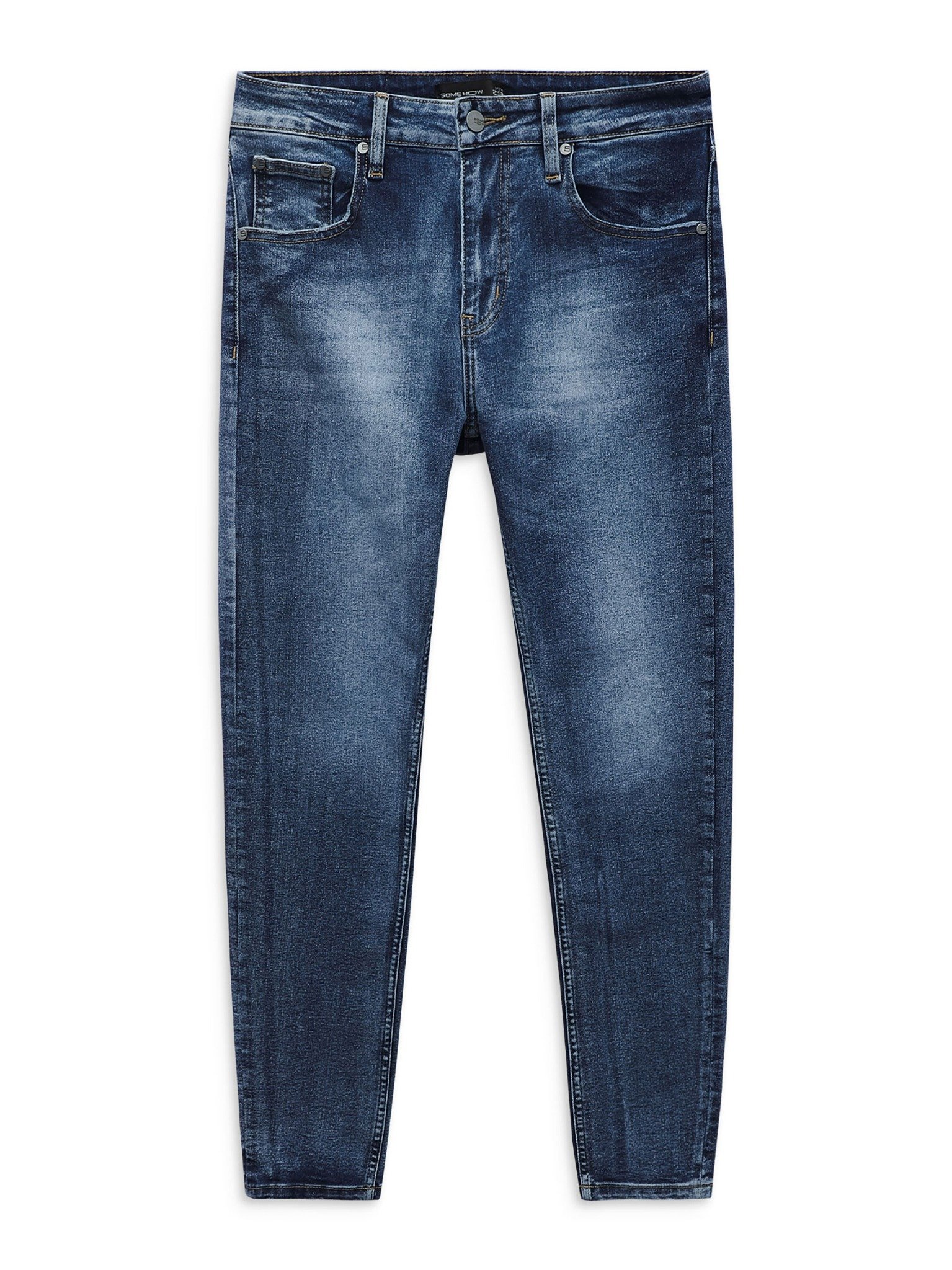 Quần Jean Skinny Blue Wash