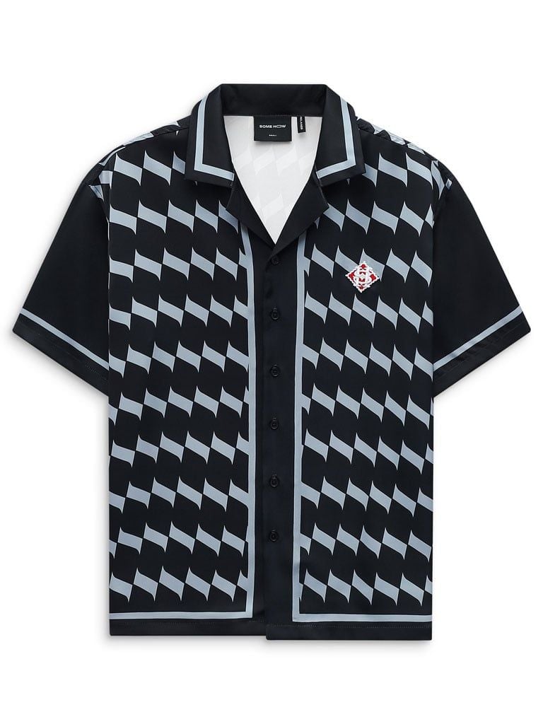 Set Shirt Short Dominos Black