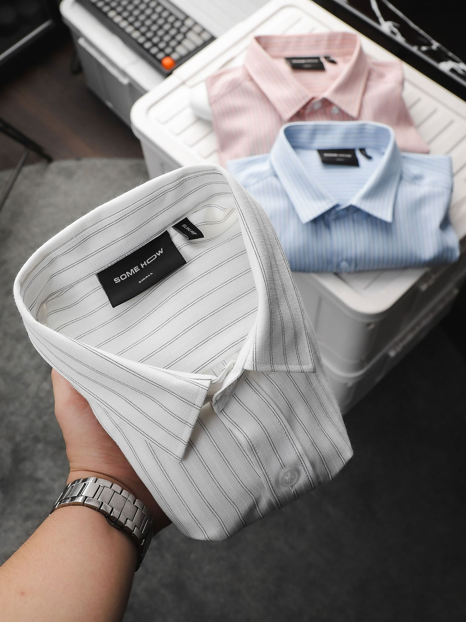 Áo Sơ Mi Office Stripes