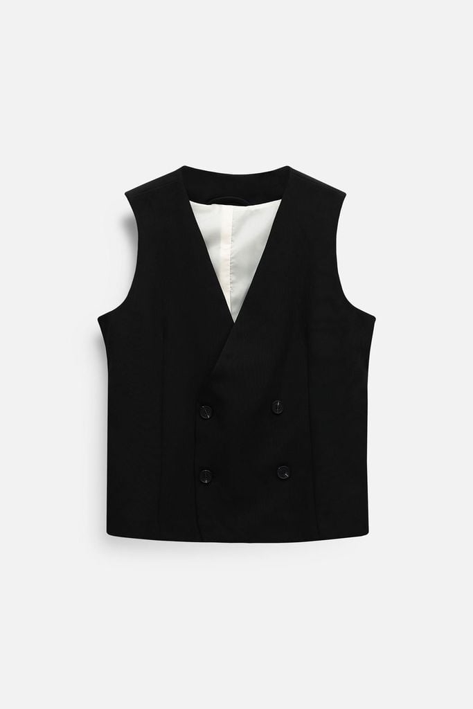  Áo Khoác Gile Relaxed Basic Élan Tailor 