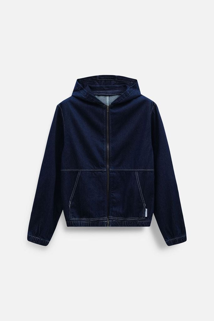  Áo Khoác Indigo Hood Relaxed * Én Col 25 
