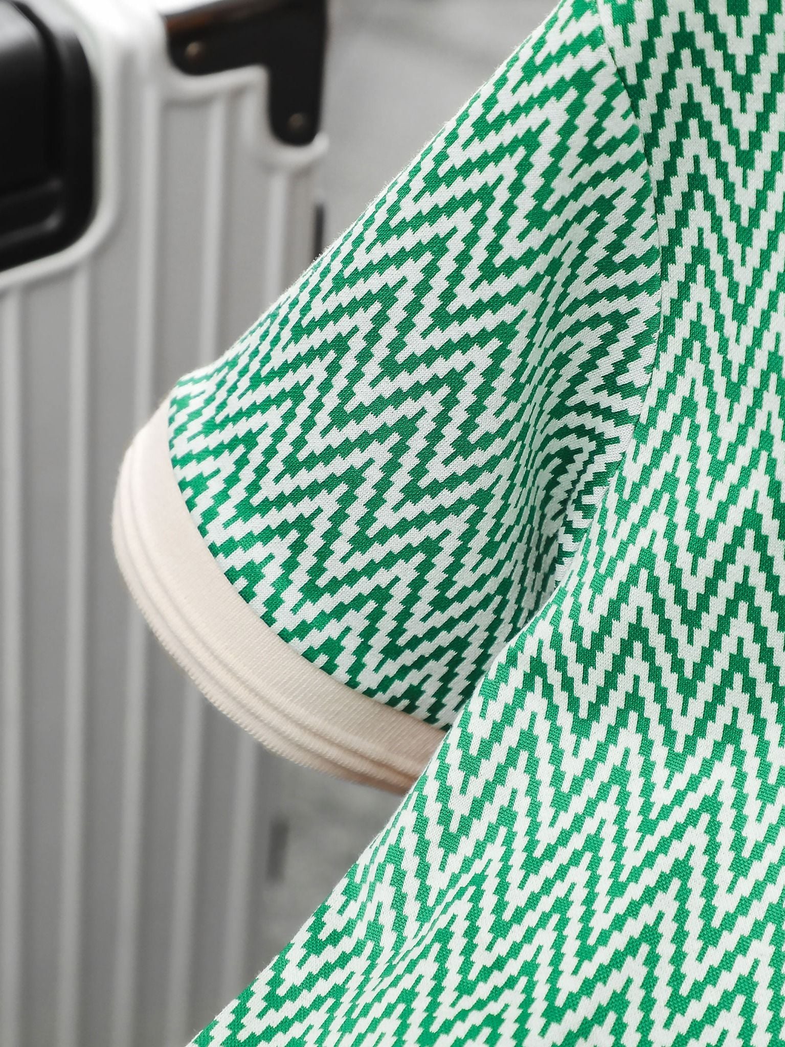 Áo Polo Pixel Waves