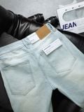 Quần Jean Rayon Slim Sat White Blue