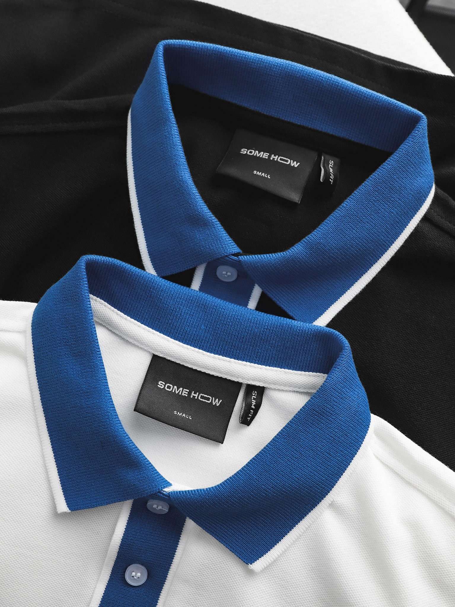 Áo Polo Blue Impress Placket