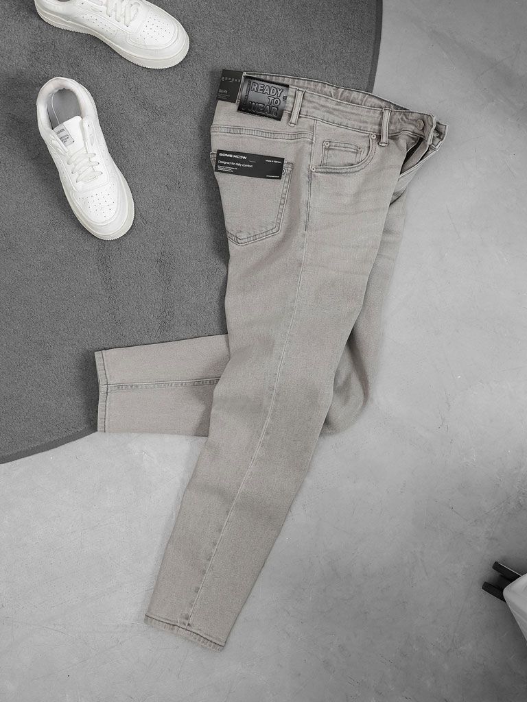 Quần Jean Slim Camplife Grayish