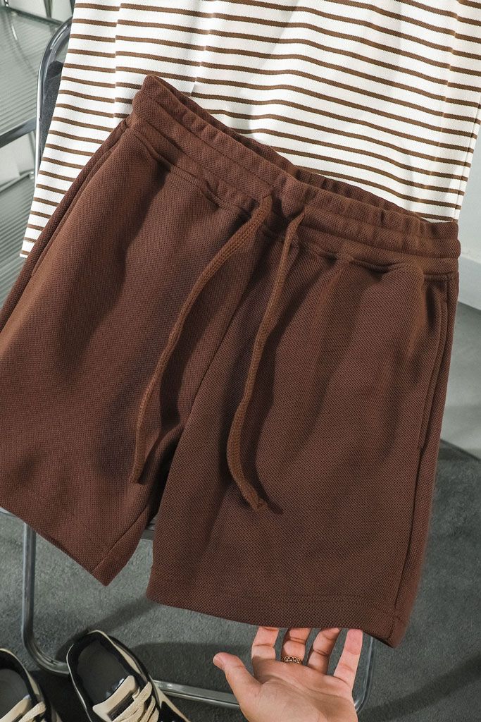 Set T-shirt Minimal Stripes Short