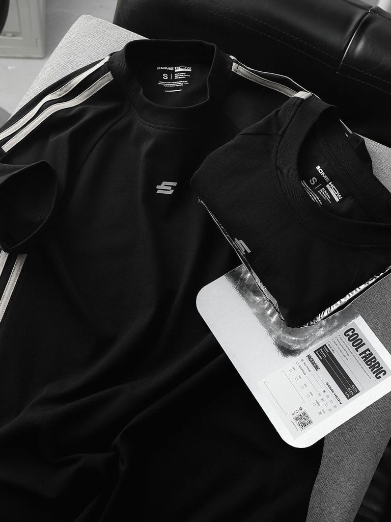 Áo Thun Raglan Dualstripe Cool Fab