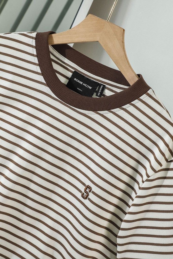 Set T-shirt Minimal Stripes Short