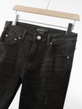Quần Jean Slim Chainrip Tropical Black