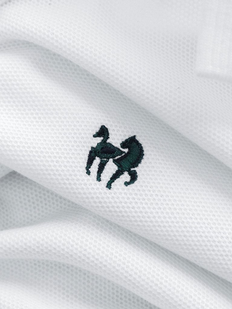 Áo Polo White The Horse Label