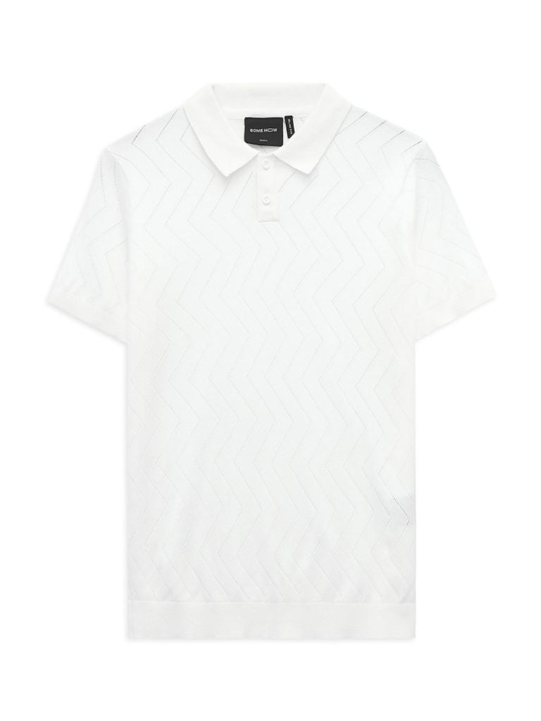  Áo Polo Wool Ziczac Waves 