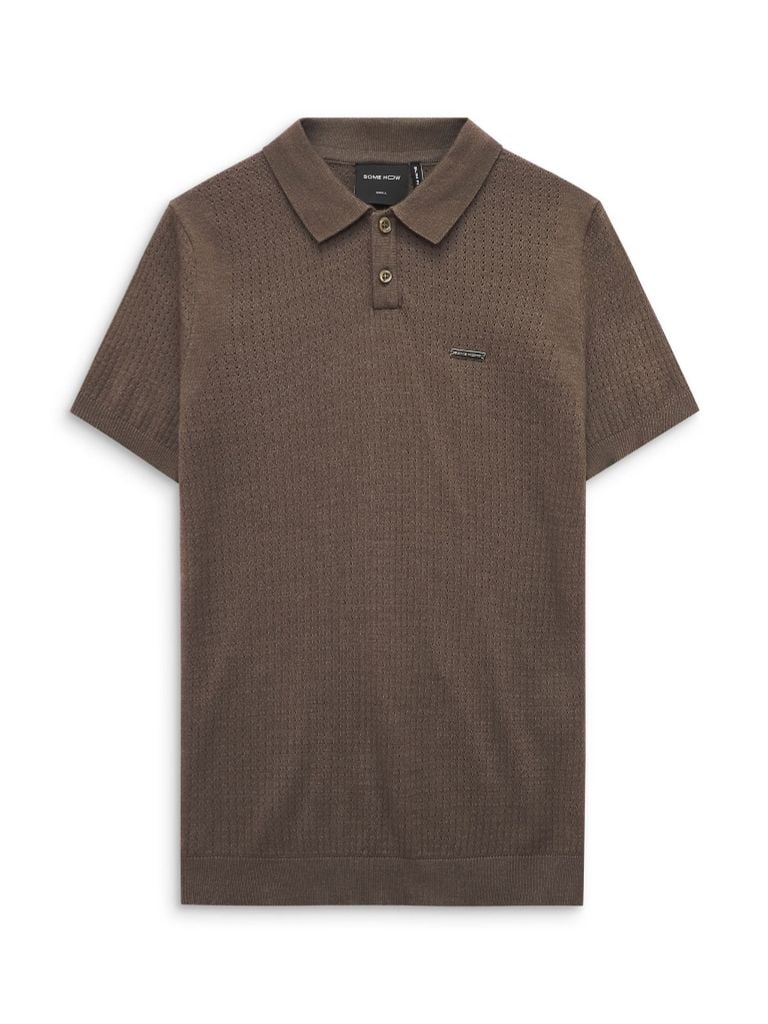  Áo Polo Squarenet Steel Mark 