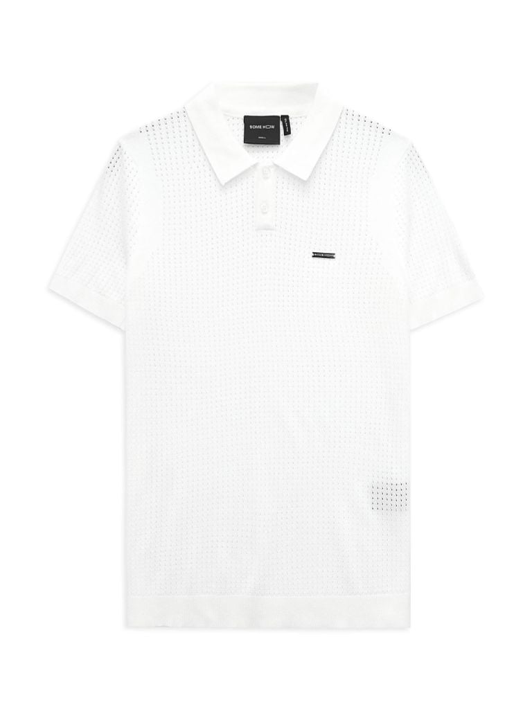  Áo Polo Squarenet Steel Mark 