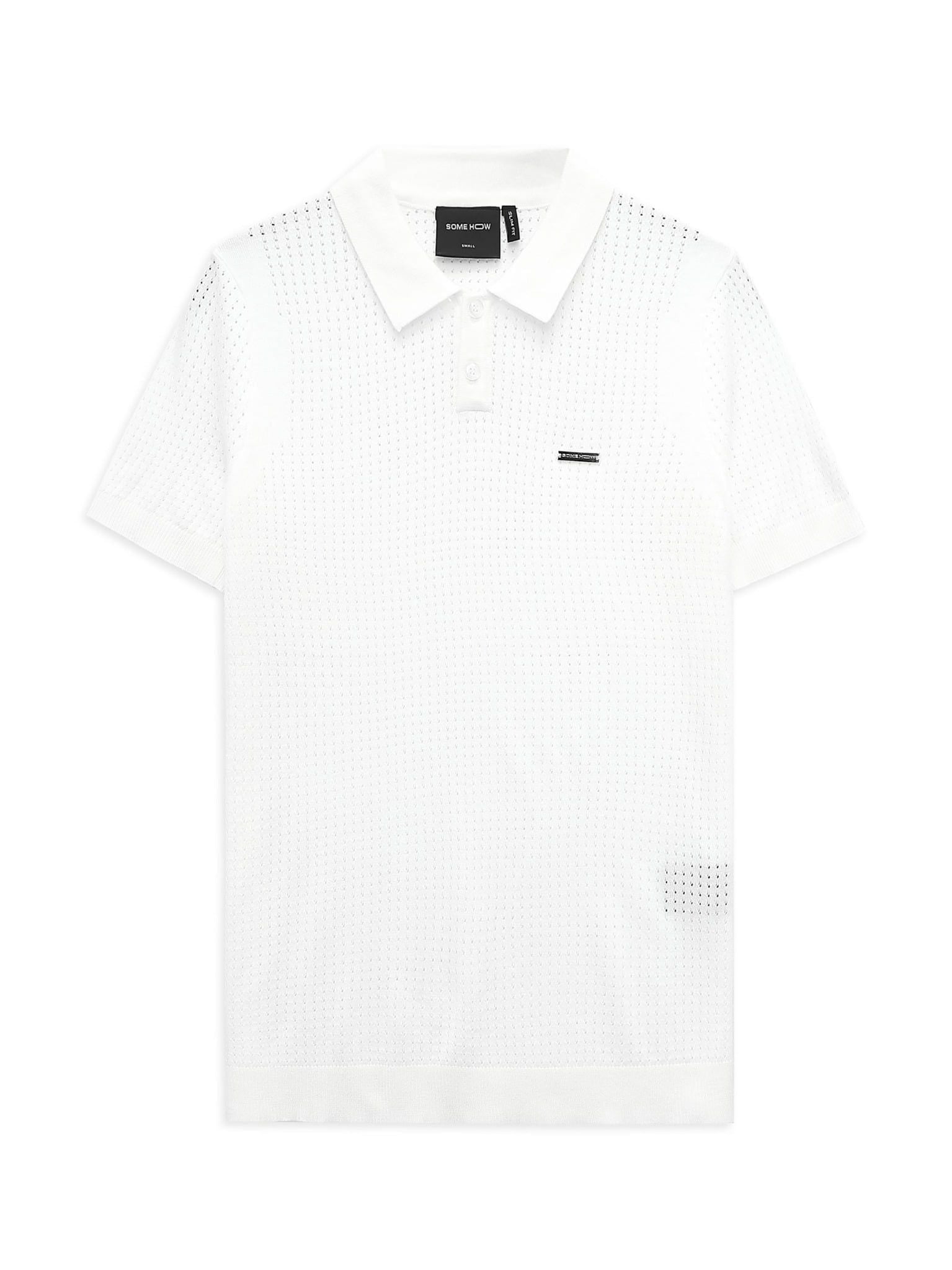 Áo Polo Squarenet Steel Mark