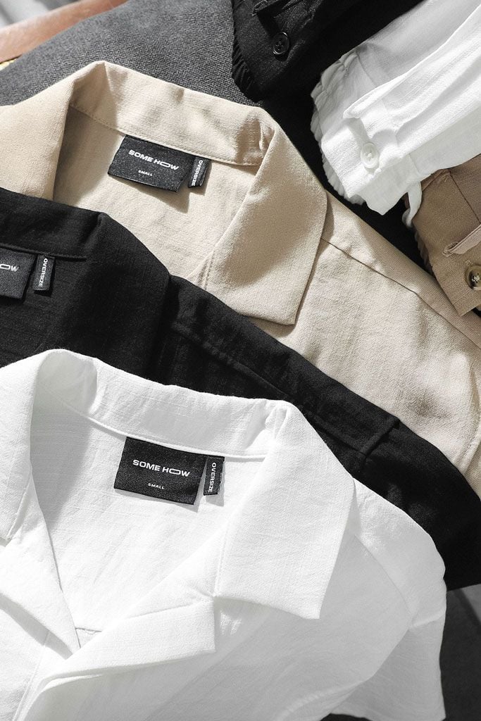 Set Shirt Short Linen Over