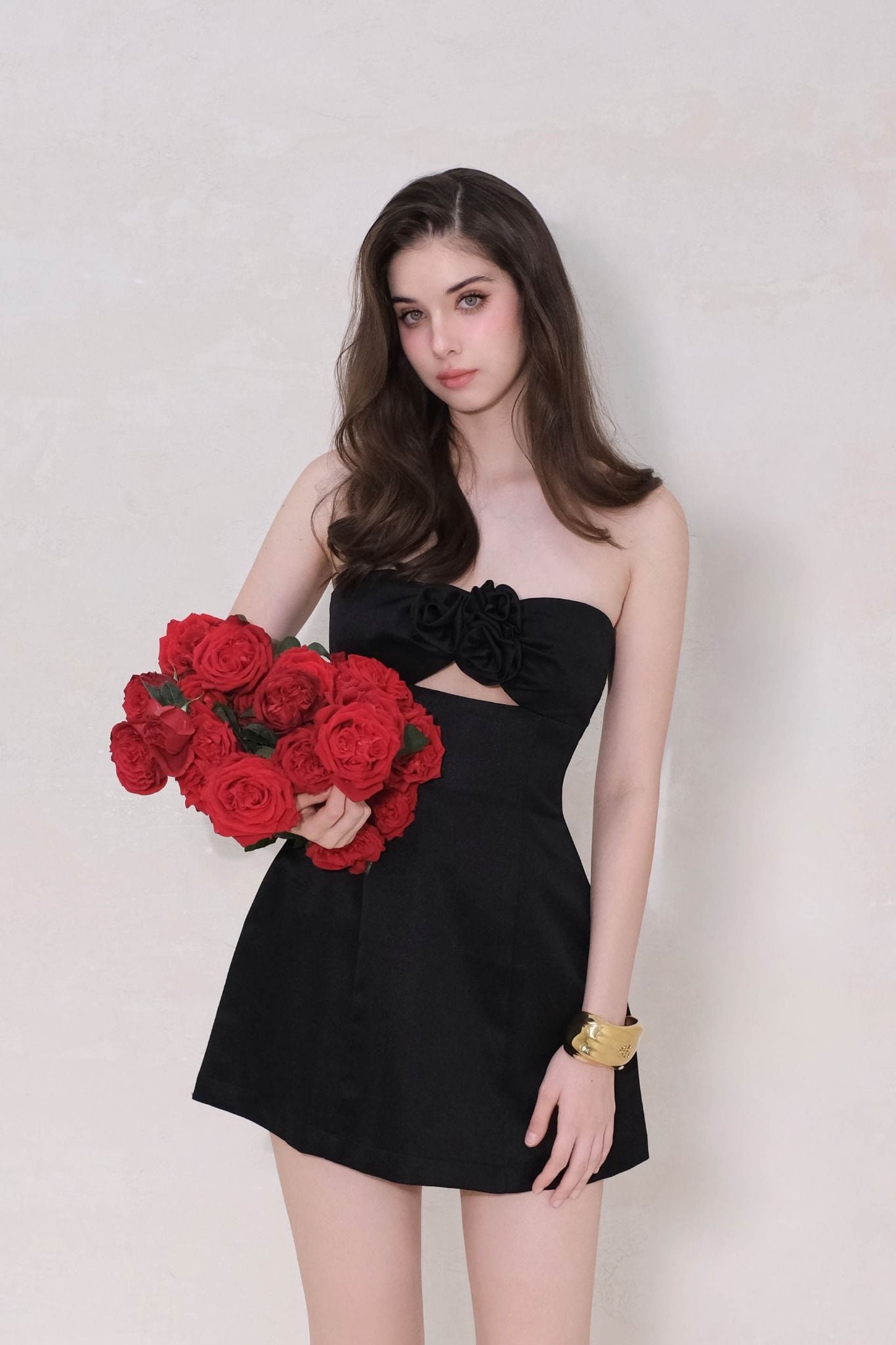 Đầm Ngắn 3 Flowers Bandeau
