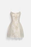 Đầm Ngắn Strappy Lacey Mini