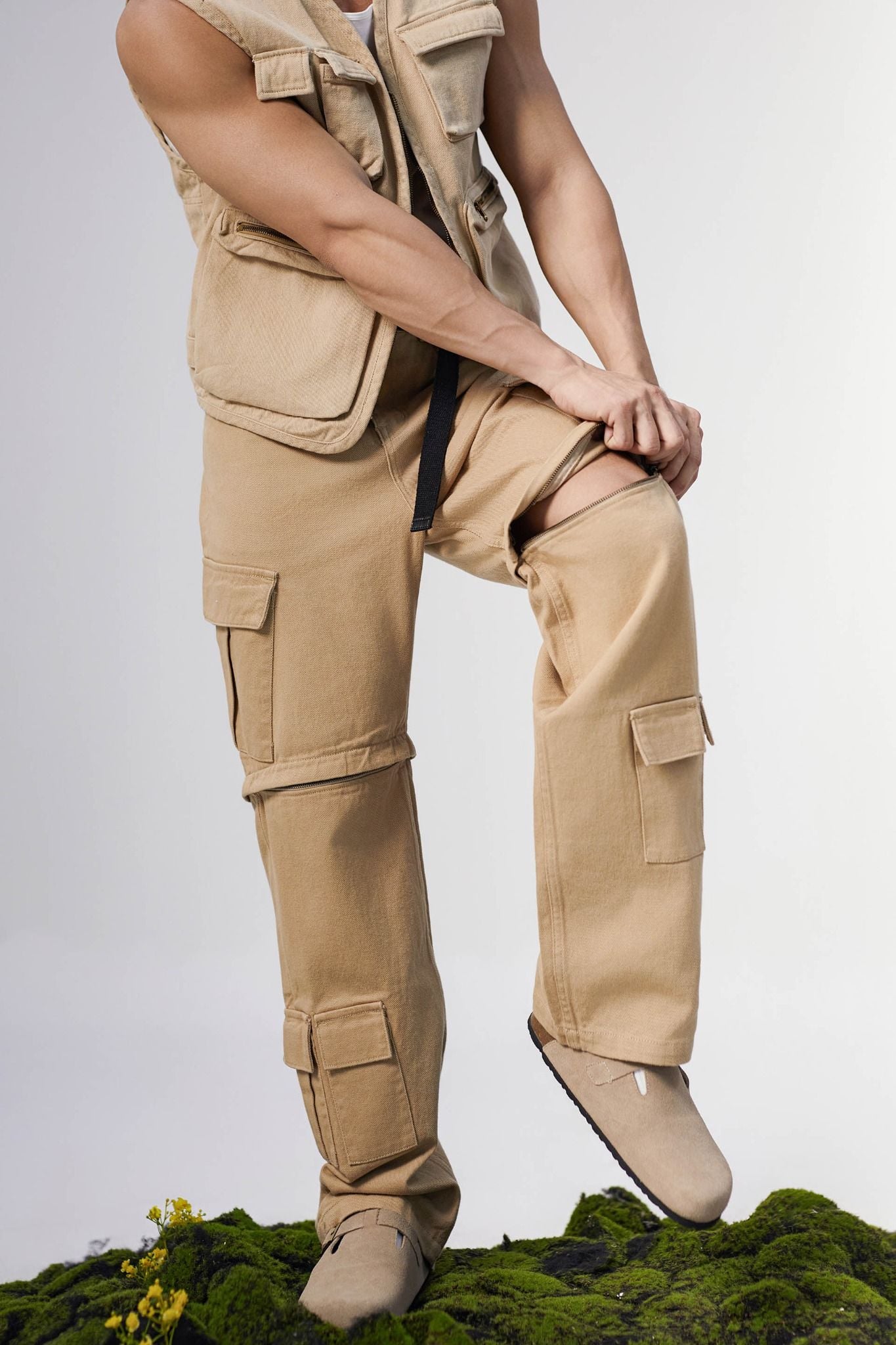 Quần Jean Straight Multi Camplife