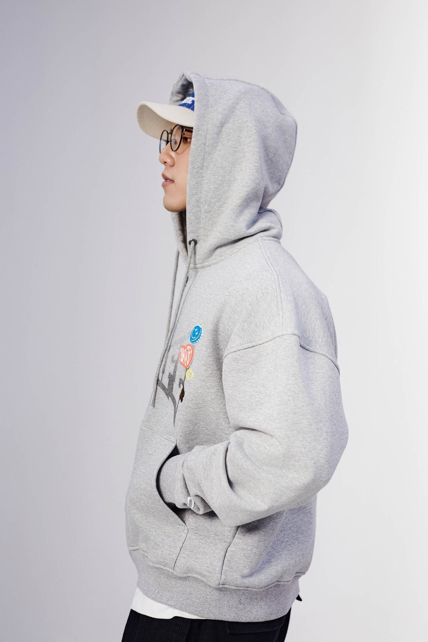 Áo Khoác Hoodie Gray Camplife