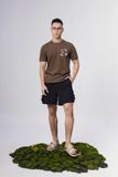 Quần Short Cargo Khaki Basic