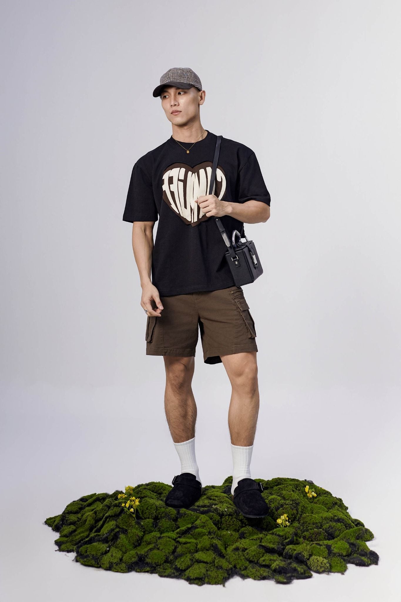 Quần Short Diagonal Cargo Neutral