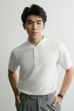 Áo Polo Cool Fab White Base