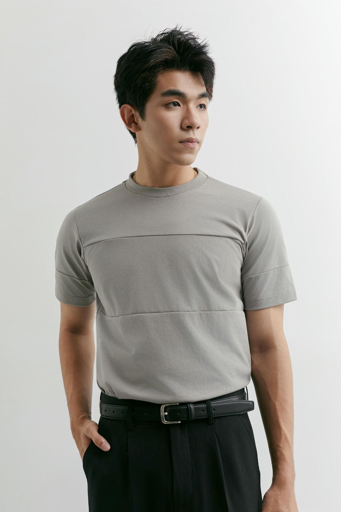  Áo Thun Split Top Basic Cool Fab 