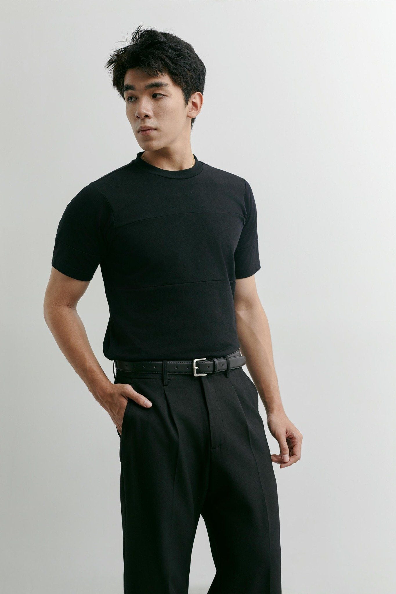  Áo Thun Split Top Basic Cool Fab 