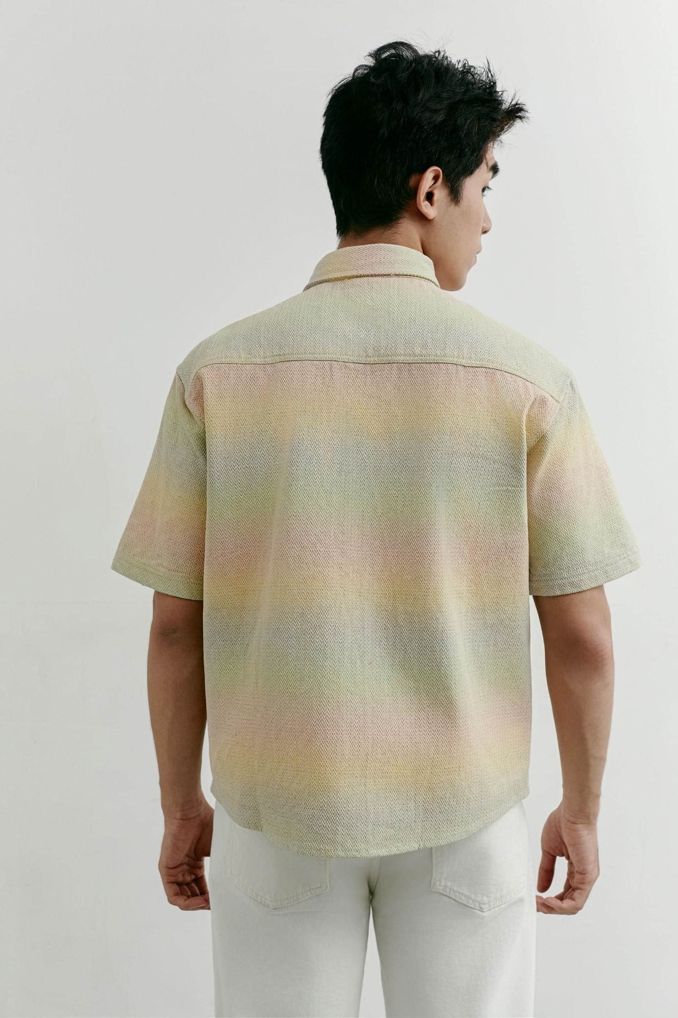 Áo Khoác Boxy Ziczac Pastel Tone