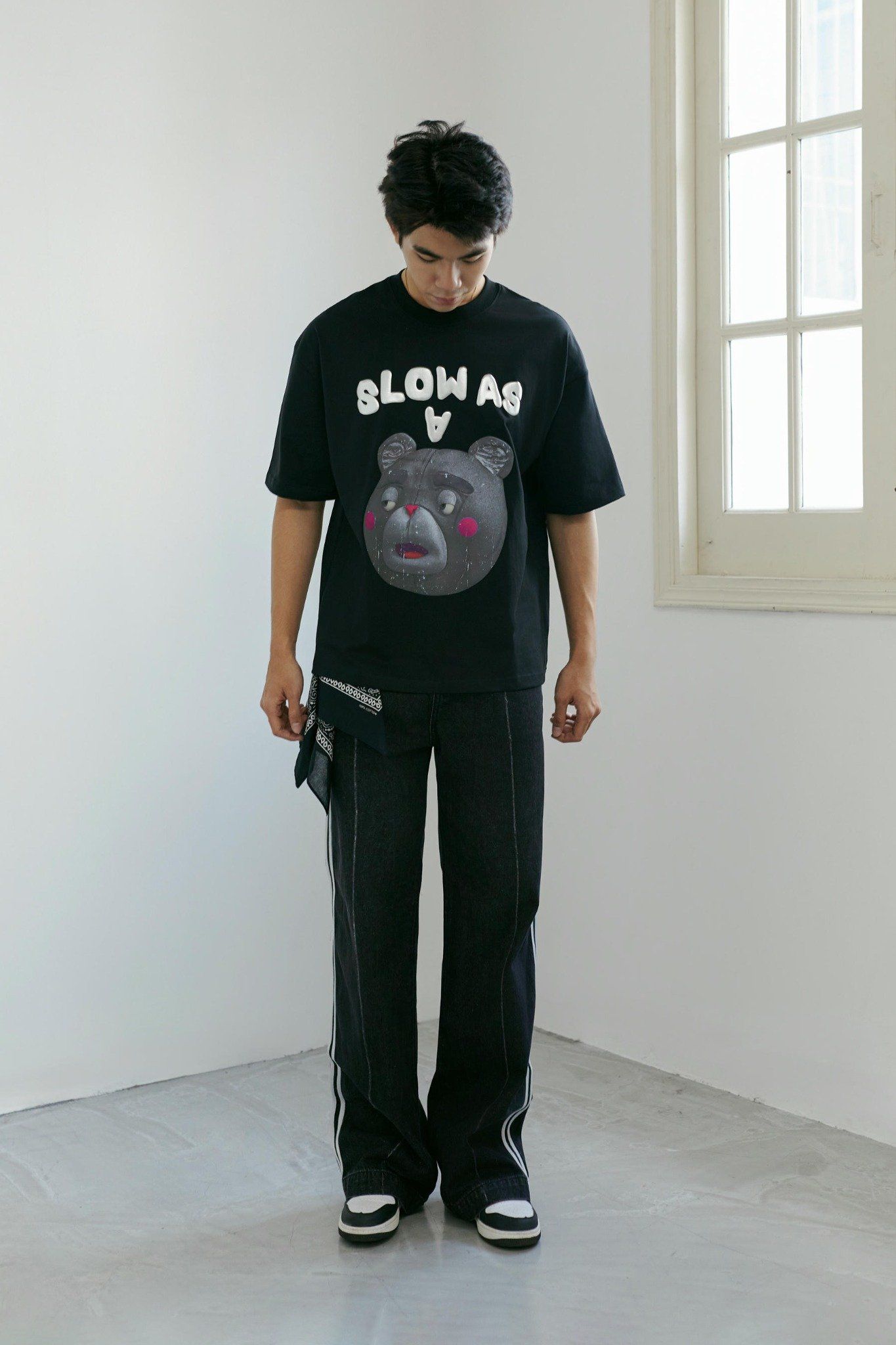 Áo Thun Oversize Slow As Bear