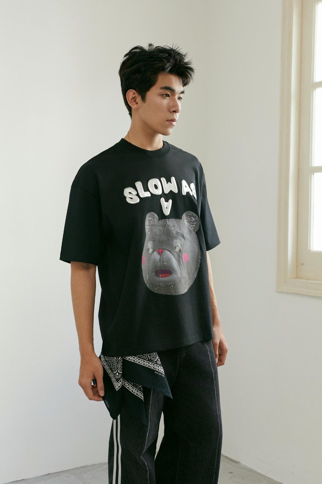 Áo Thun Oversize Slow As Bear