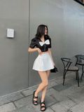 Chân Váy Pleated Mini Skirt