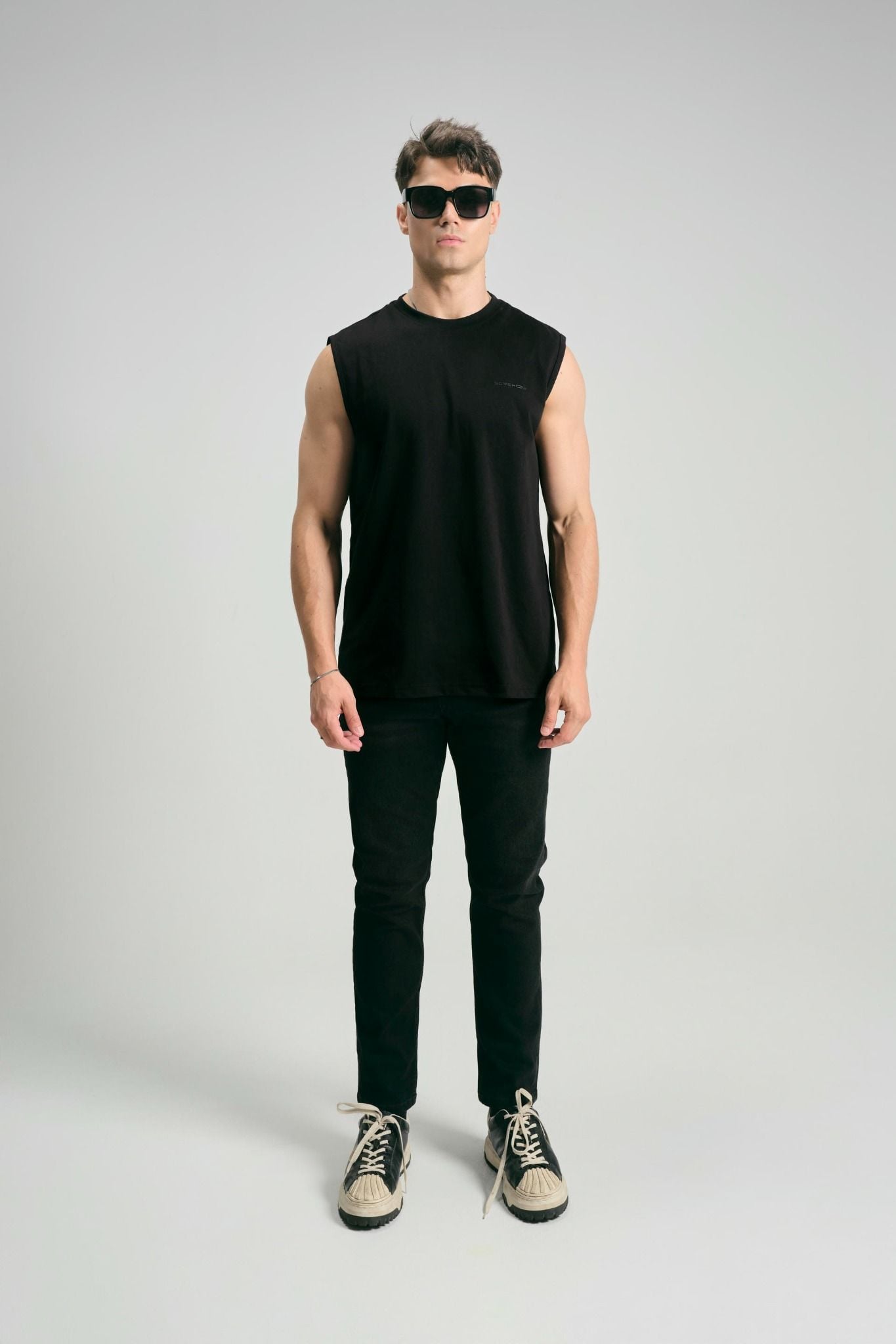 Quần Jean Slim Wash Black