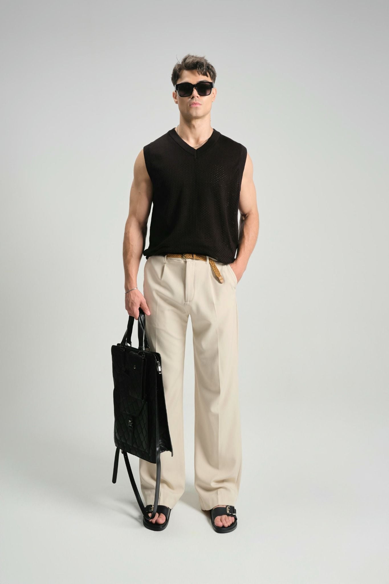 Áo Tanktop Knit Dotnet