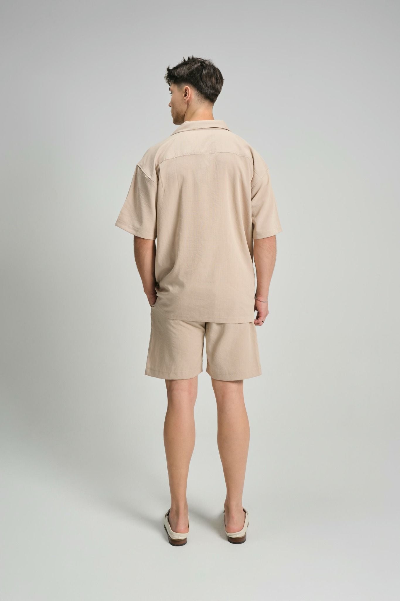 Set Shirt Short Linen Over