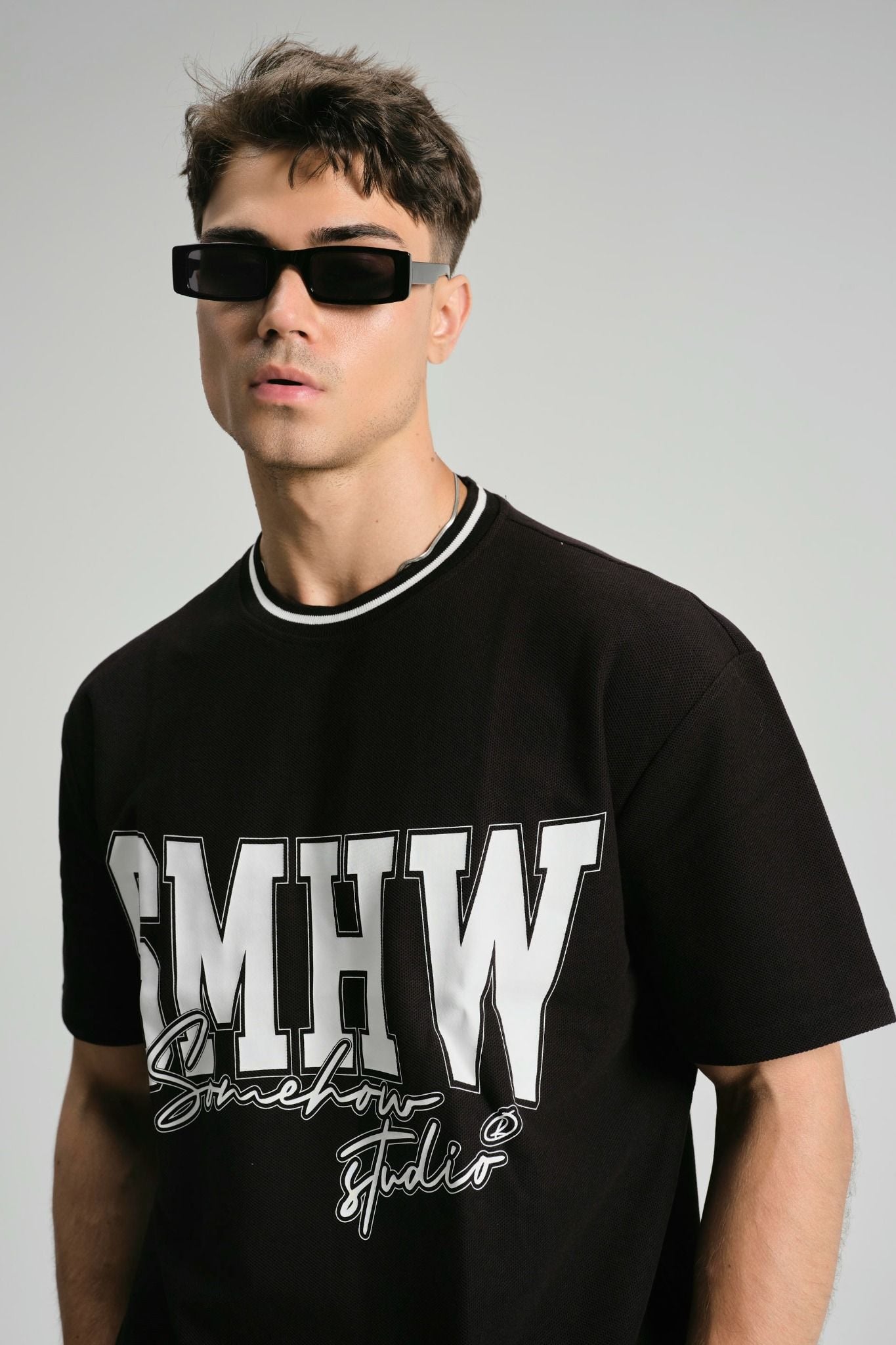 Set T-shirt Short Black Studio 25