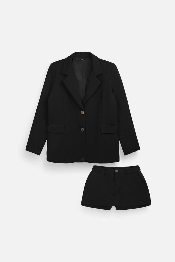  Set Blazer Short Office 