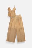Set String Top Loose Pant Mango