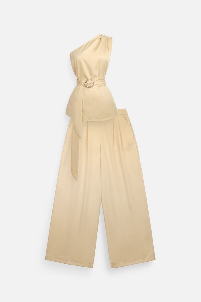  Set Áo One Shoulder Loose Pant 