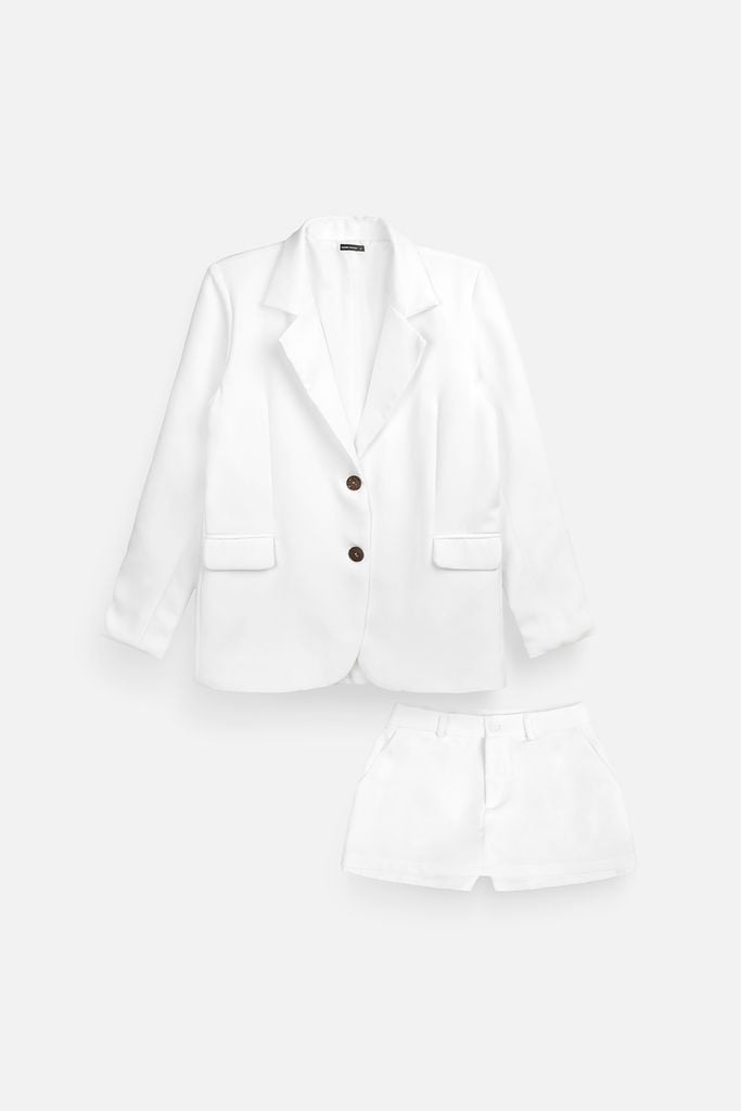  Set Blazer Short Office 