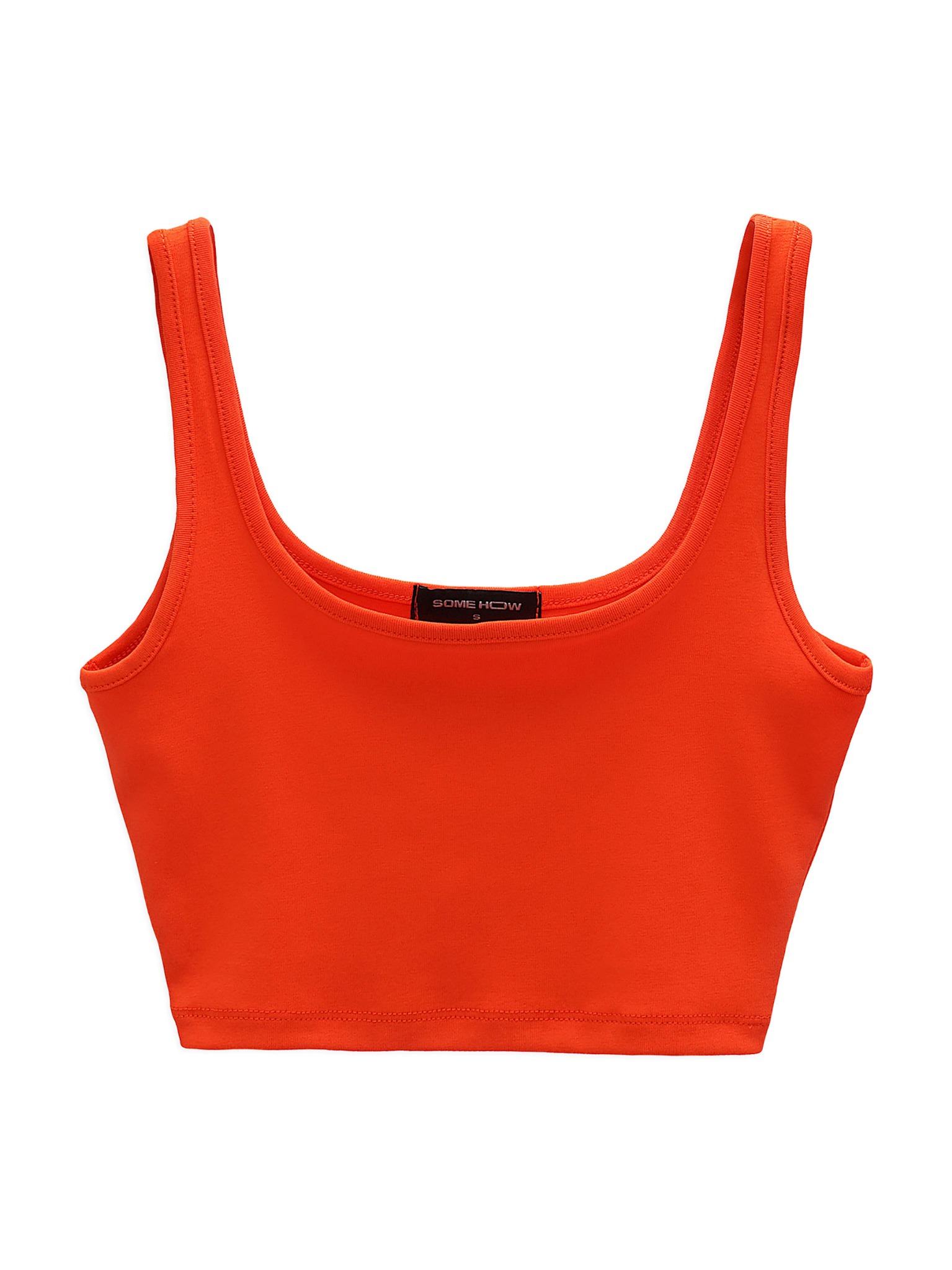 Áo Croptop Basic Sleeveless Bend